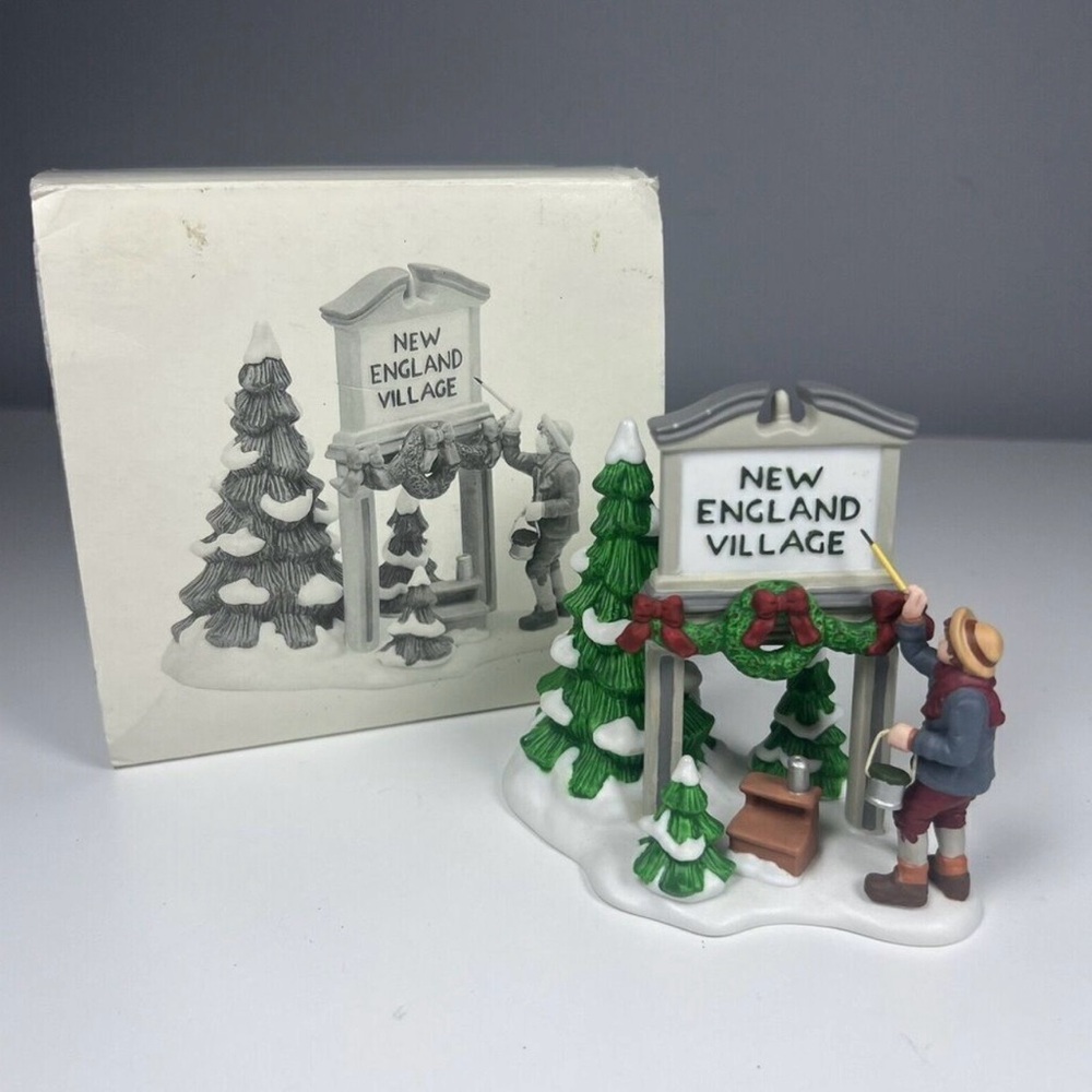 Dept 56 Fresh Paint New England Village Figurine Heritage Village Collection - Picture 4 of 4